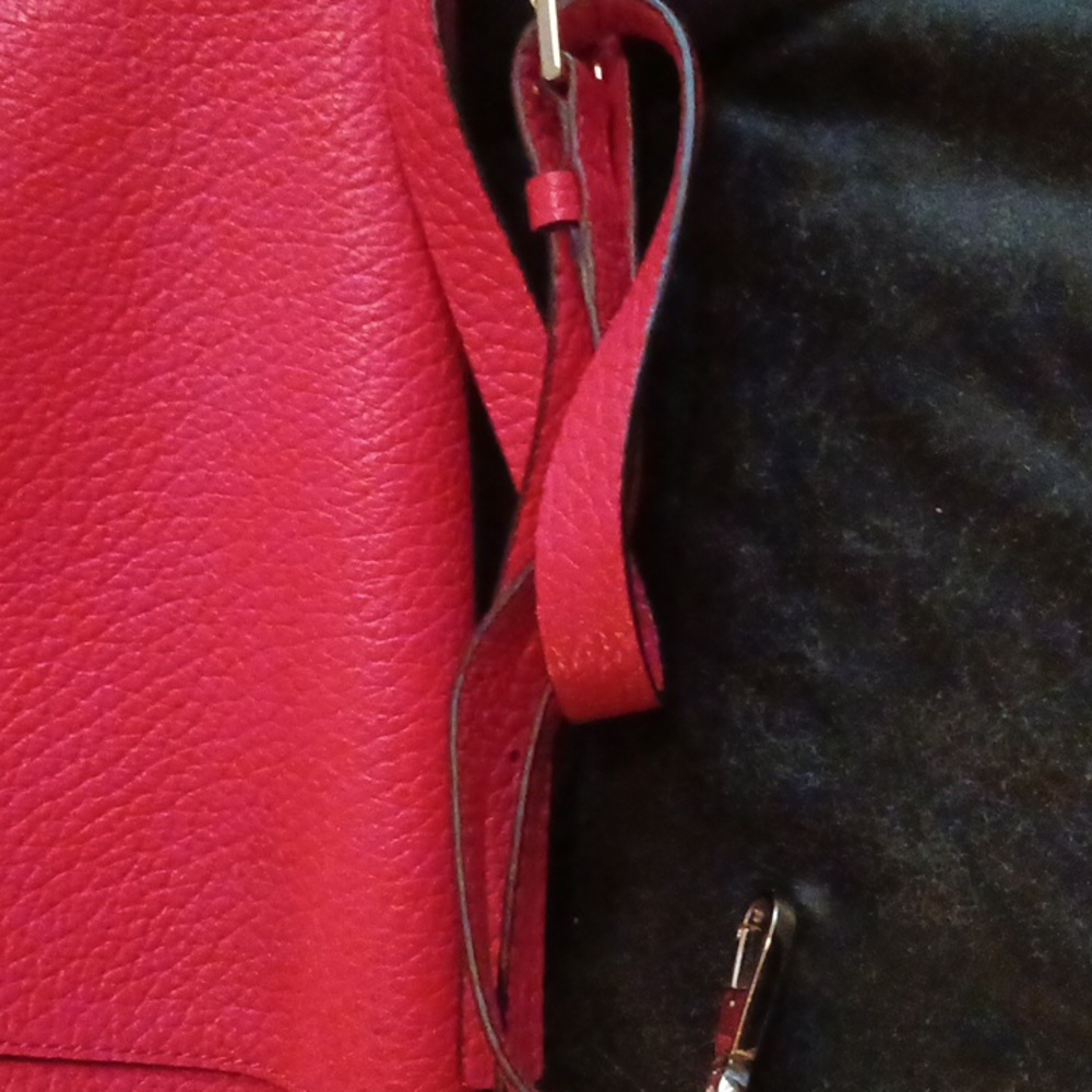 Kate Spade Carter Street Georgia Leather Crossbody/Shoulder Bag-Burnt Orange EUC - Picture 11 of 16